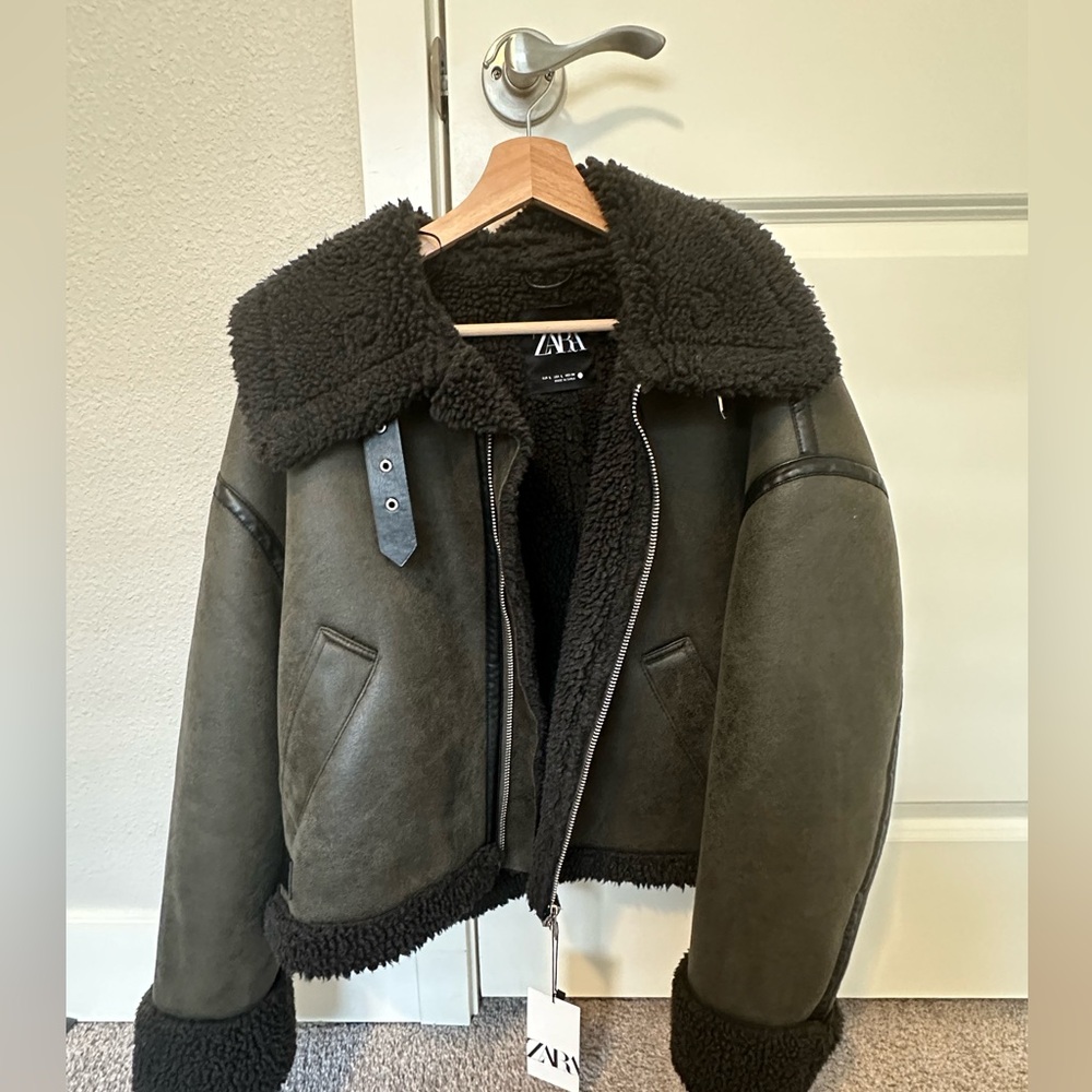 Zara Aviator Jacket